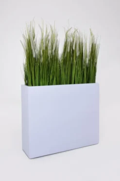 Pflanzkübel Raumteiler Auf Rollen Fiberglas "Elemento", Weiß Matt - 88x30x75 Cm -Küchenzauber Günstiges Geschäft be28747e07baa48a3db049ef27f8b07c