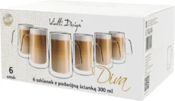 Thermogläser Doppelwandig 6er SET Latte Macchiato Espresso VIALLI DESIGN 300ml 15 Thermogläser Doppelwandig 6er SET Latte Macchiato Espresso VIALLI DESIGN 300ml -Küchenzauber Günstiges Geschäft c0495b22b3cdda64289d70f3e4e791e6