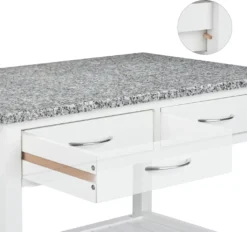 Relaxdays Küchenwagen Weiß -Küchenzauber Günstiges Geschäft c22e8770fb86d9e3e2c3871b4dca7299