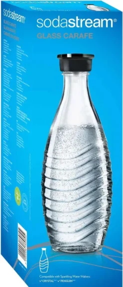 SodaStream Glaskaraffe Mit Schraubverschluss -Küchenzauber Günstiges Geschäft c289a97c440fb9c208cfcfbbc2734105
