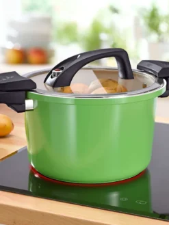 Energiespartopf Ceramica Green 24cm, 6 Ltr. -Küchenzauber Günstiges Geschäft c4e0675dbf95e20be5d5c1d55df622cd