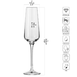 KROSNO Avant-Garde Sektgläser, 6er-Set, 180 Ml -Küchenzauber Günstiges Geschäft c51ecca0559cf266b627f8ff7dc63e1a