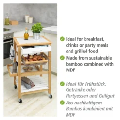 Wenko Küchenwagen Finja Aus Bambus 20 Wenko Küchenwagen Finja Aus Bambus -Küchenzauber Günstiges Geschäft c63ae47299853d55f92057f1b8271961