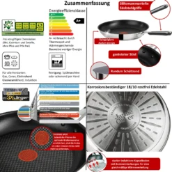 Tefal E76 Jamie Oliver Pfanne 28 Cm Induktion 3 TLG Set 4, NR 1, Bratpfanne Hoher Rand, Antihaft-beschichtet, Backofenofengeeignet, Spülmaschinenfest, Hohe GLEITFÄHIGKEIT,FÜR ALLE HERDARTEN 10 Tefal E76 Jamie Oliver Pfanne 28 Cm Induktion 3 TLG Set 4, NR 1, Bratpfanne Hoher Rand, Antihaft-beschichtet, Backofenofengeeignet, Spülmaschinenfest, Hohe GLEITFÄHIGKEIT,FÜR ALLE HERDARTEN -Küchenzauber Günstiges Geschäft c670402b2a0370b697190556543fc750