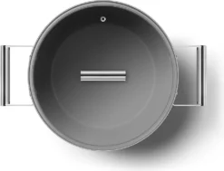 SMEG Kochtopf Mit Deckel Matt Creme - Ø 26 Cm / 7,7 Liter -Küchenzauber Günstiges Geschäft c75f90bd41cbb8c70a145dcbb6debd61