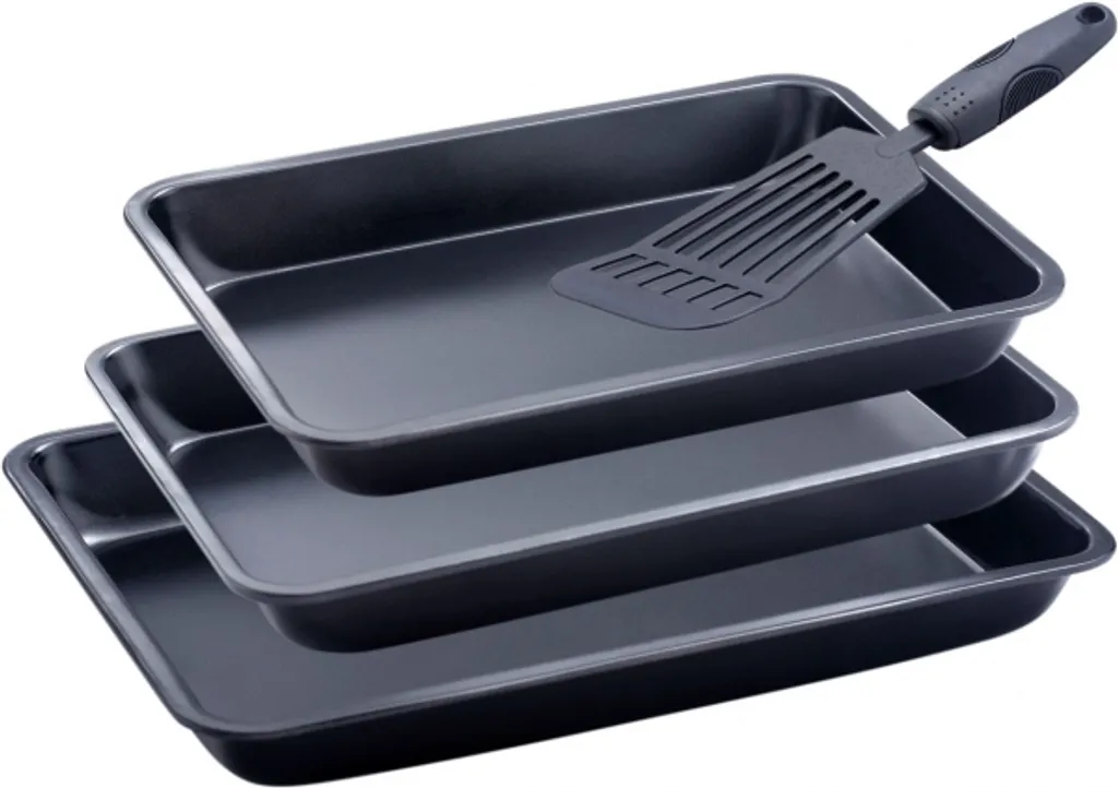 Bergner Backpfannenset 4tlg. Auflaufformen 1 Bergner Backpfannenset 4tlg. Auflaufformen