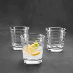 LEONARDO 019449 Vario Struttura Whiskybecher, Glas, 250 Ml, Klar (6 Stück) -Küchenzauber Günstiges Geschäft caaf1bf0fcf1c097ce3780765c110045