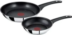 Tefal Jamie Oliver Pfannen-Set 20cm Und 26cm -Küchenzauber Günstiges Geschäft cb32b50f6fb1164600706cee1b414829