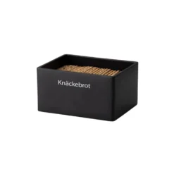 Continenta | Vorratsdose Knäckebrot Keramik Schwarz -Küchenzauber Günstiges Geschäft cb83c30c4191d52be1ffa8ed416d3e66