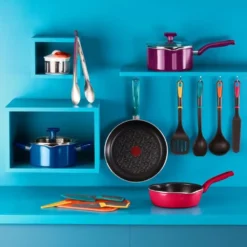 Chefclub Von Tefal G8061704 Deep Herd 22cm Himbeerrot, Non-Stick-Beschichtung, Kompatibel Mit Allen Lichtern Mit Induktion. -Küchenzauber Günstiges Geschäft ccb4a5fab40a71820124ba5c53f46ef6