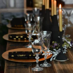 KROSNO Krista Kleine Rotweingläser, 6er-Set, 220 Ml -Küchenzauber Günstiges Geschäft d3981a60e3b880cb92b6e615b6b1ab05