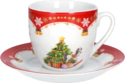 Van Well 18tlg. Kaffeeservice 'Weihnachtszauber' -Küchenzauber Günstiges Geschäft d3a60c1956bd7ad0ef70ceddd4de2a96