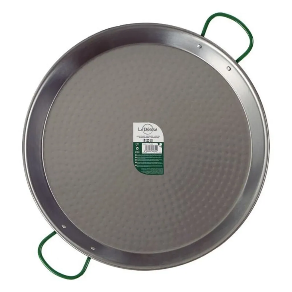 La Dehesa Paellapfanne 70 Cm StahlBienenwachs Silber 1 La Dehesa Paellapfanne 70 Cm StahlBienenwachs Silber
