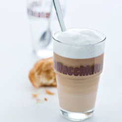 Leonardo Latte Macchiatto Becher 'Solo LM' Mit Löffel, 400ml, Ø 8,5 X 14,7cm (4er Set) -Küchenzauber Günstiges Geschäft d4d3aeea47f78f348f9f44fbb374658b