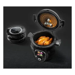 Krups Cook4Me Extra Crisp-Deckel AJ1508 | Timer | 4 Automatische Funktionen | Extra Knusprig | Schwarz -Küchenzauber Günstiges Geschäft d58a4921e18c8f41f9138ae9e2f277bf