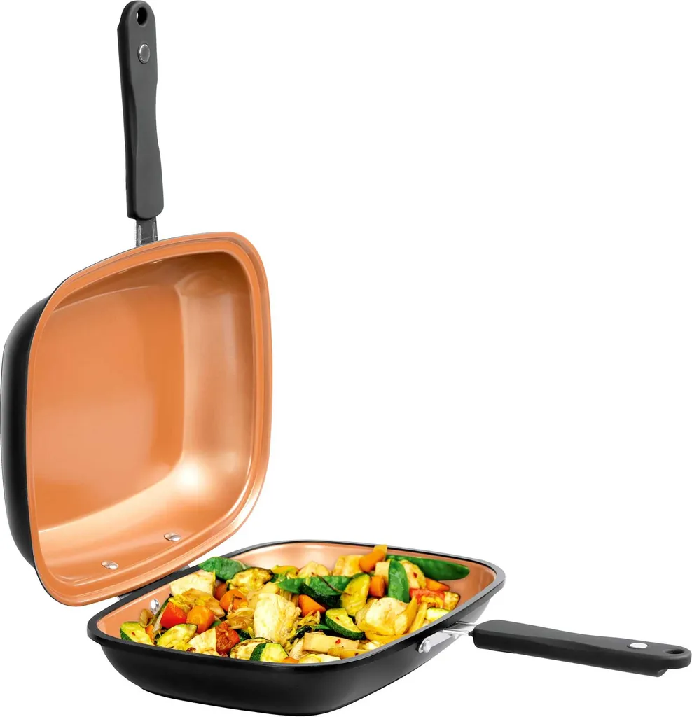 MediaShop Livington 2in1 Wendepfanne 'Black Doubletta Basic' 9 MediaShop Livington 2in1 Wendepfanne 'Black Doubletta Basic' – Bild 9