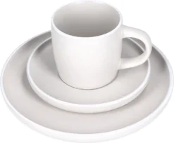 18tlg. Kaffeeservice Lea 6 Personen Kuchenteller Kaffee-Tasse Weiß Steingut -Küchenzauber Günstiges Geschäft d68a023a2735f1be4a05a487480debb9
