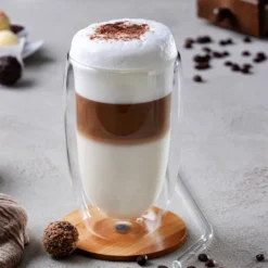 GRÄWE Doppelwandige Latte Macchiato-Thermogläser, 450 Ml, 2er Set -Küchenzauber Günstiges Geschäft d7050f60ab0ad38eb199d2830cfb4dfb