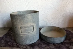 Zink Vorratsdose 12,5cm -Küchenzauber Günstiges Geschäft d7b43d5cc9ceb5b270f3caae6ecd3117