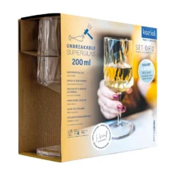 Koziol - Superglas Club No. 09 Weinglas 200 Ml 2er Set -Küchenzauber Günstiges Geschäft d7daf9de7c75130c5d1b323a26aba7e4