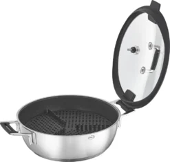 Rösle Schmorpfanne/Dampfgarer Mit Deckel Ø 28cm Silence Pro -Küchenzauber Günstiges Geschäft d8ca241333bf5241d9630251a23c80eb