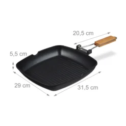 Relaxdays Grillpfanne Mit Holzgriff 12 Relaxdays Grillpfanne Mit Holzgriff -Küchenzauber Günstiges Geschäft d9136c88d646eb22d5f9f693aaf819cd