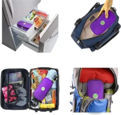 Insulin Kühltasche Reise Tasche - Medikamente Diabetiker Isoliert Tragbaren Kühler Tasche Für Insulin Pen Und Diabetes Kühltasche (Lila) -Küchenzauber Günstiges Geschäft d91cc64df8875ee86993d77574a53f17