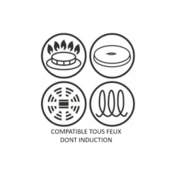 TEFAL G2550102 19 Cm UNBEGRENZTE Pfanne - Alle Kochfelder Einschließlich Induktion - Schwarz -Küchenzauber Günstiges Geschäft d94fe5bef44c03b8984e47a085fbf8f3