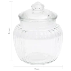 VidaXL Vorratsgl?ser 6 Stk. 500 Ml Glas 13 VidaXL Vorratsgl?ser 6 Stk. 500 Ml Glas -Küchenzauber Günstiges Geschäft d98f5c6dc9b5047df0fa03feee568df2