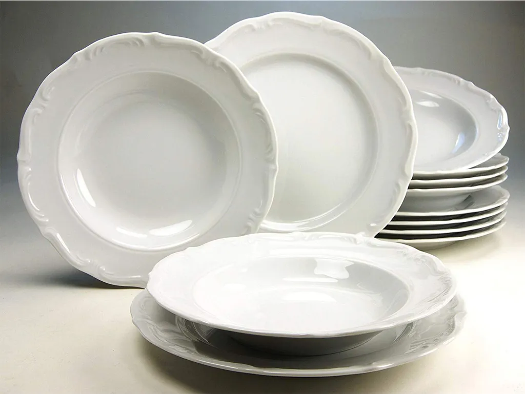 CreaTable 16135 Kombiservice Maria Theresia Für 6 Personen, Porzellan, Weiß (1 Set, 30-teilig) 5 CreaTable 16135 Kombiservice Maria Theresia Für 6 Personen, Porzellan, Weiß (1 Set, 30-teilig) – Bild 5