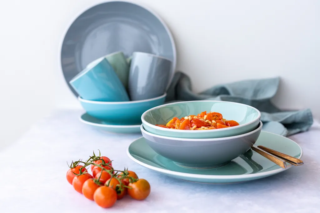 Mäser 931770 Kombiservice Elissa Für 6 Personen, Steinzeug, Türkis (1 Set, 24-teilig) 6 Mäser 931770 Kombiservice Elissa Für 6 Personen, Steinzeug, Türkis (1 Set, 24-teilig) – Bild 6