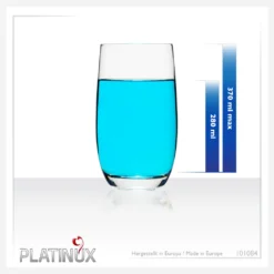 Elegante Trinkgläser 360ml (max. 440ml) Set 6 Teilig Wassergläser Saftgläser -Küchenzauber Günstiges Geschäft db9465558b8fc152c02b1fb44321ac65