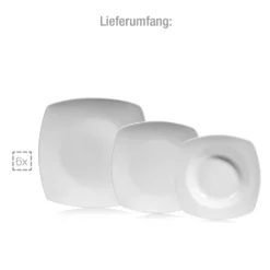 Sänger SÄNGER Porzellan Geschirrset Markant, Tafelservice 18 Teilig Für 6 Personen 13 Sänger SÄNGER Porzellan Geschirrset Markant, Tafelservice 18 Teilig Für 6 Personen -Küchenzauber Günstiges Geschäft dced8a97264502de4f89befa7c0c5a30