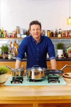 Tefal E43510 Jamie Oliver Pfannenset 5 Tlg 20,26,28cm Edelstahl Pfannen Bratpfannen Mit Deckel Pfanne Teflon Induktion Induktionsgeeignet Ofenfest Antihaftbeschichtet -Küchenzauber Günstiges Geschäft dd742e32d92b7f445884af623d12a14a