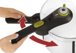 TEFAL Secure 5 Neo® 6,0 L Schnellkochtopf Mit Garkorb Und Dreifuß - Edelstahl - Alle Herdarten, Inklusive Induktionsherd, Gesund Und Schonend Kochen, Zeit- Und Energiesparend P2530738 -Küchenzauber Günstiges Geschäft ddb27369eb11dd971710b4795c856ded 1