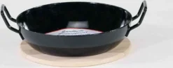 Krüger Schlemmerpfanne Mit Holzteller Aus Stahl Beschichtet 20cm -Küchenzauber Günstiges Geschäft ddf66d6e7278d423e3046a1cd293bf78