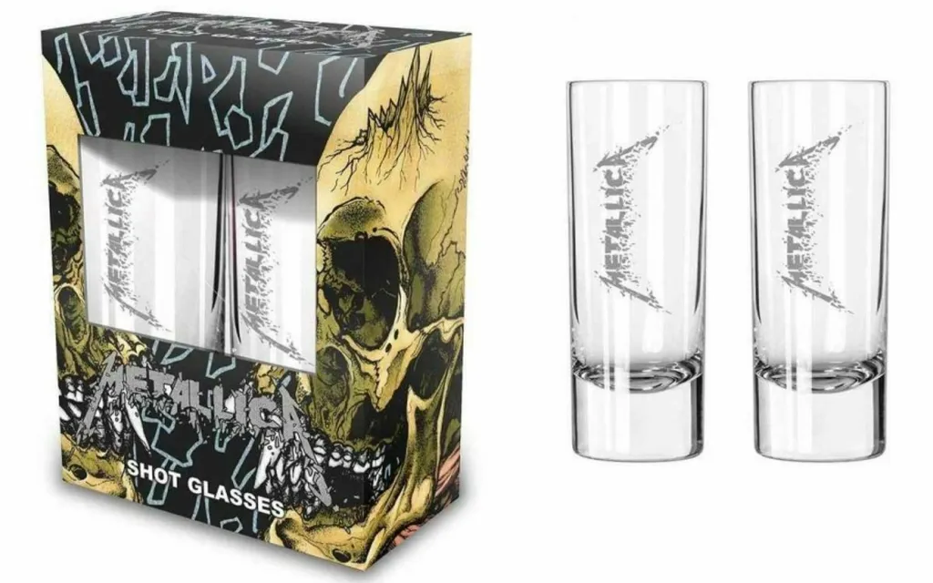 Metallica Schnapsglas Set 2 Stück Sad But True Shot Glasses Schnapsgläser 1 Metallica Schnapsglas Set 2 Stück Sad But True Shot Glasses Schnapsgläser