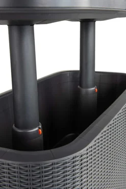 Keter Garden Bar 2in1 Tisch, Bar Mit Kühlbehälter Bevy Cool Bar Rattan -Küchenzauber Günstiges Geschäft df26fb7c2f599c5448febd3545f4d633