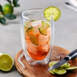 GRÄWE Doppelwandige Latte Macchiato-Thermogläser, 450 Ml, 2er Set -Küchenzauber Günstiges Geschäft e1038f434142876478b789b07cb5ba44