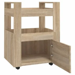 VidaXL Küchenwagen Sonoma-Eiche 60x45x80 Cm Holzwerkstoff -Küchenzauber Günstiges Geschäft e23611d0c0925c1c5e0c960a3abd503d