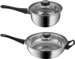 Tectake Topfset Aus Edelstahl Mit Glasdeckeln 12-tlg. - Silber 10 Tectake Topfset Aus Edelstahl Mit Glasdeckeln 12-tlg. - Silber -Küchenzauber Günstiges Geschäft e27e2af994ed56019893ce11a82abf23