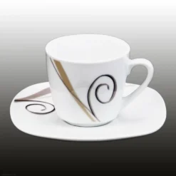 Van Well 18tlg. Kaffeeservice Porzellan Weiß 18 Tlg. -Küchenzauber Günstiges Geschäft e38ab396962391e39d9c7f536d3e0ae3