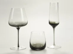 Sektglas 6er-Set - Grau Transparent - H. 23 Cm - 22 Cl - NURIA -Küchenzauber Günstiges Geschäft e47104542123e54cff2ec8a10c6bbb62