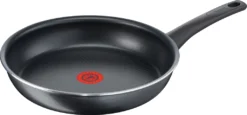 Tefal Elegance C36706, Rund, Allzweckpfanne, Schwarz, Titanium-Kraft, 175 °C, Aluminium