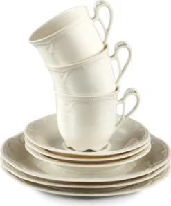 Seltmann Weiden Rubin Cream Kaffeeservice 18tlg. -Küchenzauber Günstiges Geschäft e7044260a9c9ddaf4ba9eccb078adf94