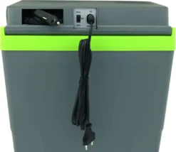 MAXXMEE Kühlbox - Wahlweise Via Netzkabel Oder KFZ-Anschluss - 22l Volumen - Grau/limegreen Kühlbox Camping Kühlschrank 22L Auto 12V 230V Thermobox Elektrisch Picknick Grau -Küchenzauber Günstiges Geschäft e87d8e5e2c41c21dd49809e2983696bc