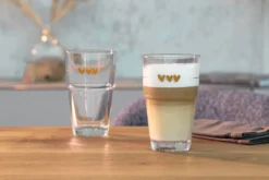 LEONARDO 043467 Solo Latte Macchiato Becher Mit Motiv Herzen, Glas, 410 Ml, Klar -Küchenzauber Günstiges Geschäft e96cb16e6b2162975bead364ff97f207