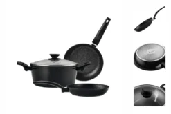 Topfset FAGOR Topf Mit Glasdeckel 2x Bratpfanne -Küchenzauber Günstiges Geschäft eb66326abd95b80ead0cc86589334406