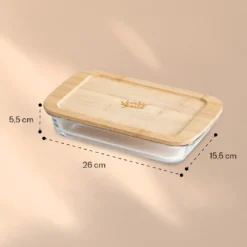 Klarstein Bambuswald Aufschnittbox Mit Deckel , 1 Liter , 2er Set , Glas & Bambus , Hitzebeständig , Spülmaschinenfest , Stapelbar 11 Klarstein Bambuswald Aufschnittbox Mit Deckel , 1 Liter , 2er Set , Glas & Bambus , Hitzebeständig , Spülmaschinenfest , Stapelbar -Küchenzauber Günstiges Geschäft ebc85401d7e41b45351c21d21a14a75a