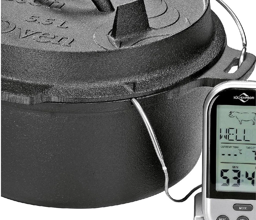 Küchenprofi Dutch Oven 5,5 L, 30 Cm BBQ 306501030 4 Küchenprofi Dutch Oven 5,5 L, 30 Cm BBQ 306501030 – Bild 4